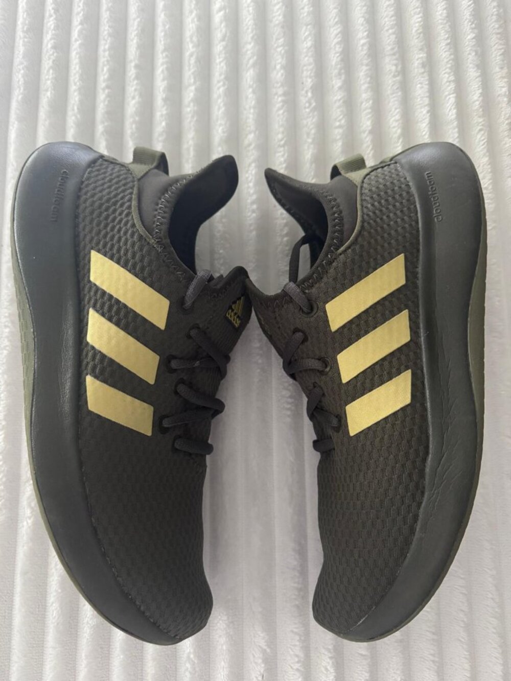 Adidas Women's Sneakers Cloudfoam Pure Sportwear Sneakers‎ Olive Green